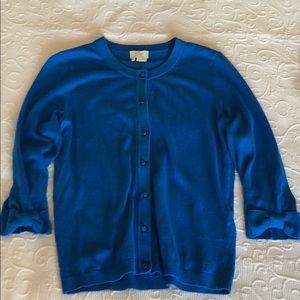 Kate Spade cotton cardigan with bows on sleeves